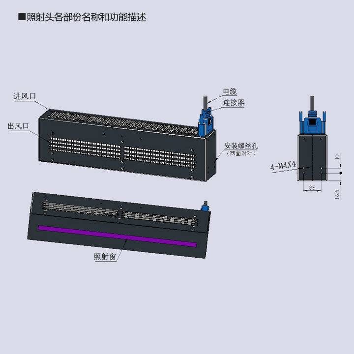 UV线固化光源